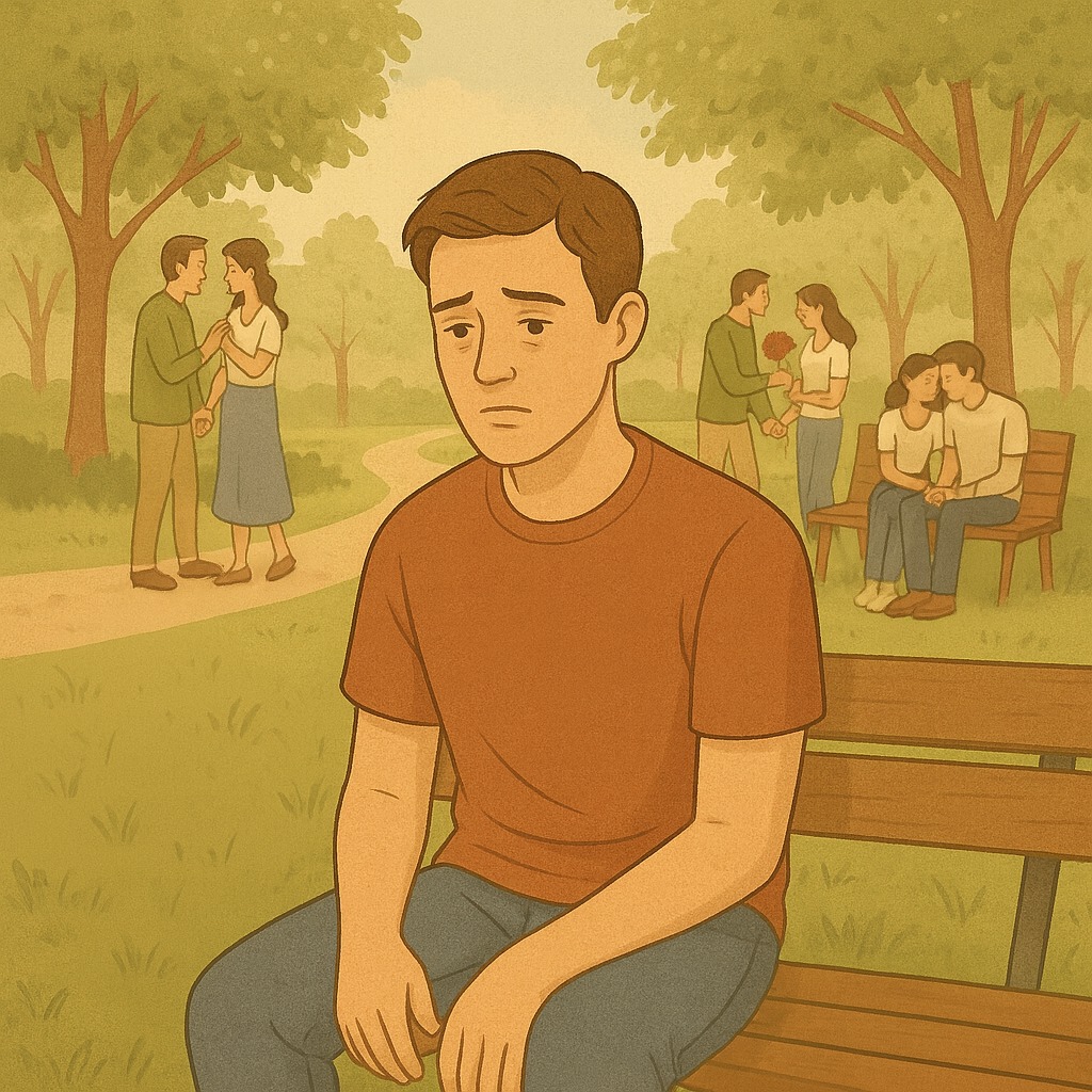 Einsam auf der Bank – Zweifel an eigener Liebenswertigkeit